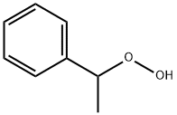 1-phenylethyl hydroperoxide Struktur