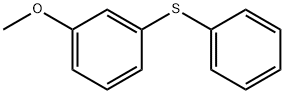 フェニル3-メトキシフェニルスルフィド 化学構造式
