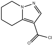 Pyrazolo[1,5-a]pyridine-3-carbonyl chloride, 4,5,6,7-tetrahydro- (9CI) Struktur