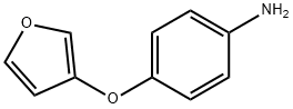 Benzenamine, 4-(3-furanyloxy)- (9CI) Structure