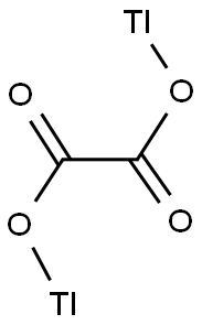 THALLIUM (I) OXALATE Struktur