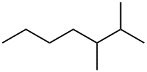 2,3-DIMETHYLHEPTANE Struktur