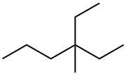 3-ETHYL-3-METHYLHEXANE Struktur