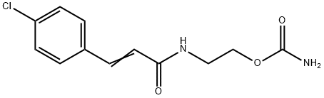 N-(2-Carbamoyloxyethyl)-3-(4-chlorophenyl)propenamide Structure