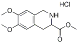 Methyl 6,7-dimethoxy-1,2,3,4-tetrahydroisoquinoline-3-carboxylate Structure