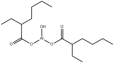 Aluminium 2-ethylhexanoate Structure