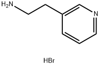 3-(2-アミノエチル)ピリジン 二臭化水素酸塩 化学構造式
