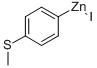 4-(METHYLTHIO)PHENYLZINC IODIDE Structure