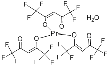 六氟乙酰丙酮化镨(III), 307531-71-1, 结构式