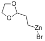 (1,3-DIOXOLAN-2-YLETHYL)ZINC BROMIDE Struktur