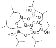 1 3 5 7 9 11 14-HEPTAISOBUTYLTRICYCLO Structure