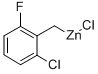 2-CHLORO-6-FLUOROBENZYLZINC CHLORIDE Struktur