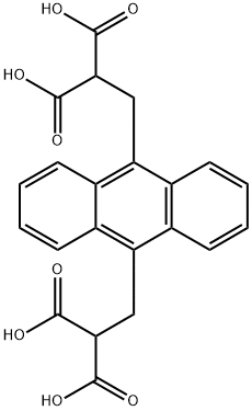 9 10-ANTHRACENEDIYL-BIS(METHYLENE) Struktur