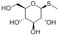 甲基-BETA-D-硫代吡喃葡萄糖苷, 30760-09-9, 结构式