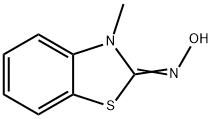 2(3H)-Benzothiazolone,3-methyl-,oxime(9CI) Structure