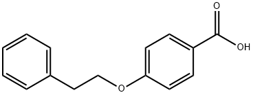 4-(2-フェニルエトキシ)安息香酸 化学構造式