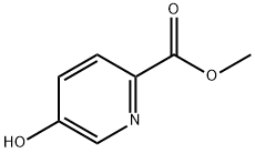5-ヒドロキシ-2-ピリジンカルボン酸メチル 化学構造式