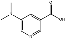 5-(Dimethylamino)nicotinic Acid 化学構造式