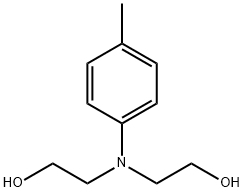 N,N-二羟乙基对甲苯胺,3077-12-1,结构式