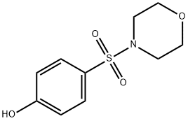 4-(Morpholine-4-sulfonyl)-phenol Struktur