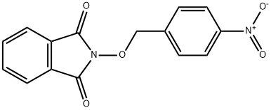 2-[(4-NITROBENZYL)OXY]-1H-ISOINDOLE-1,3(2H)-DIONE 化学構造式