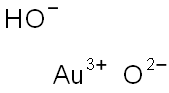 ヒドロキシ金(III)オキシド 化学構造式