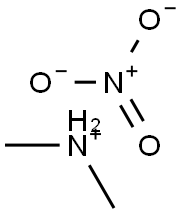 dimethylammonium nitrate Struktur