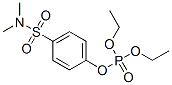 ジエチル4-(N,N-ジメチルスルファモイル)フェニル=ホスファート 化学構造式