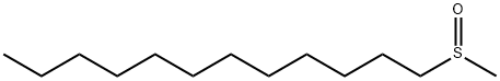 十二烷基甲基亚砜 结构式