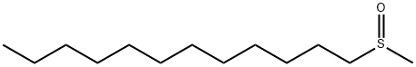 DODECYL METHYL SULFOXIDE Structure