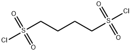 ブタン-1,4-ジ(スルホニルクロリド) 化学構造式