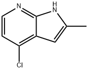 1H-Pyrrolo[2,3-b]pyridine, 4-chloro-2-Methyl- Structure