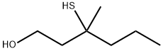 3-MERCAPTO-3-METHYL-1-HEXANOL 结构式