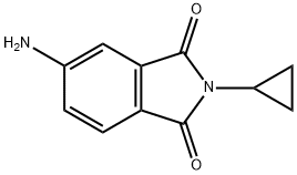 5-AMINO-2-CYCLOPROPYL-1H-ISOINDOLE-1,3(2H)-DIONE Structure