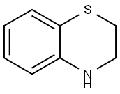 3,4-ジヒドロ-2H-1,4-ベンゾチアジン 化学構造式