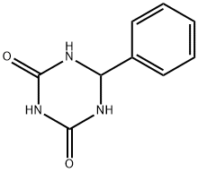 6-Phenylhexahydro-1,3,5-triazine-2,4-dione Struktur