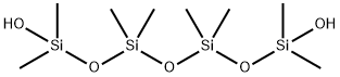 1,1,3,3,5,5,7,7-オクタメチルヘプタンテトラシロキサン-1,7-ジオール 化学構造式