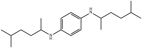 N,N'-BIS(1,4-DIMETHYLPENTYL)-P-PHENYLENEDIAMINE Struktur