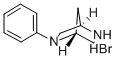 (1S,4S)-(-)-2-(4-氯苯基)-2,5-二氮杂二环[2.2.1]庚烷 氢溴酸盐, 308103-51-7, 结构式