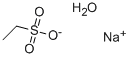 エタンスルホン酸 ナトリウム塩 一水和物 化学構造式