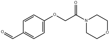 4-(2-MORPHOLIN-4-YL-2-OXO-ETHOXY)-BENZALDEHYDE|4-(2-吗啉-2-氧代乙氧基)苯甲醛