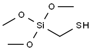 (Trimethoxysilyl)methanethiol Structure