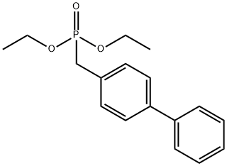 (4-联苯基甲基)磷酸二乙酯,30818-70-3,结构式