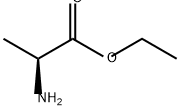 (S)-2-アミノプロパン酸エチル 化学構造式