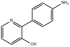 2-(4-アミノフェニル)-3-ピリジノール 化学構造式