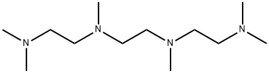 N,N'-ビス[2-(ジメチルアミノ)エチル]-N,N'-ジメチルエチレンジアミン 化学構造式