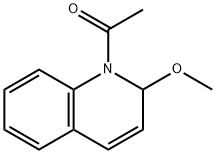 1-Acetyl-1,2-dihydro-2-methoxyquinoline Structure