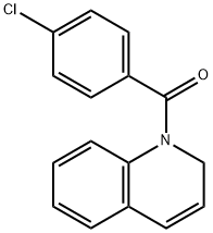 1-(4-Chlorobenzoyl)-1,2-dihydroquinoline 结构式