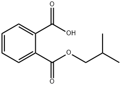 isobutyl hydrogen phthalate Structure