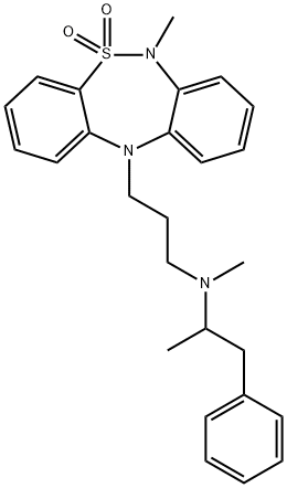 普硫地尔, 30840-27-8, 结构式